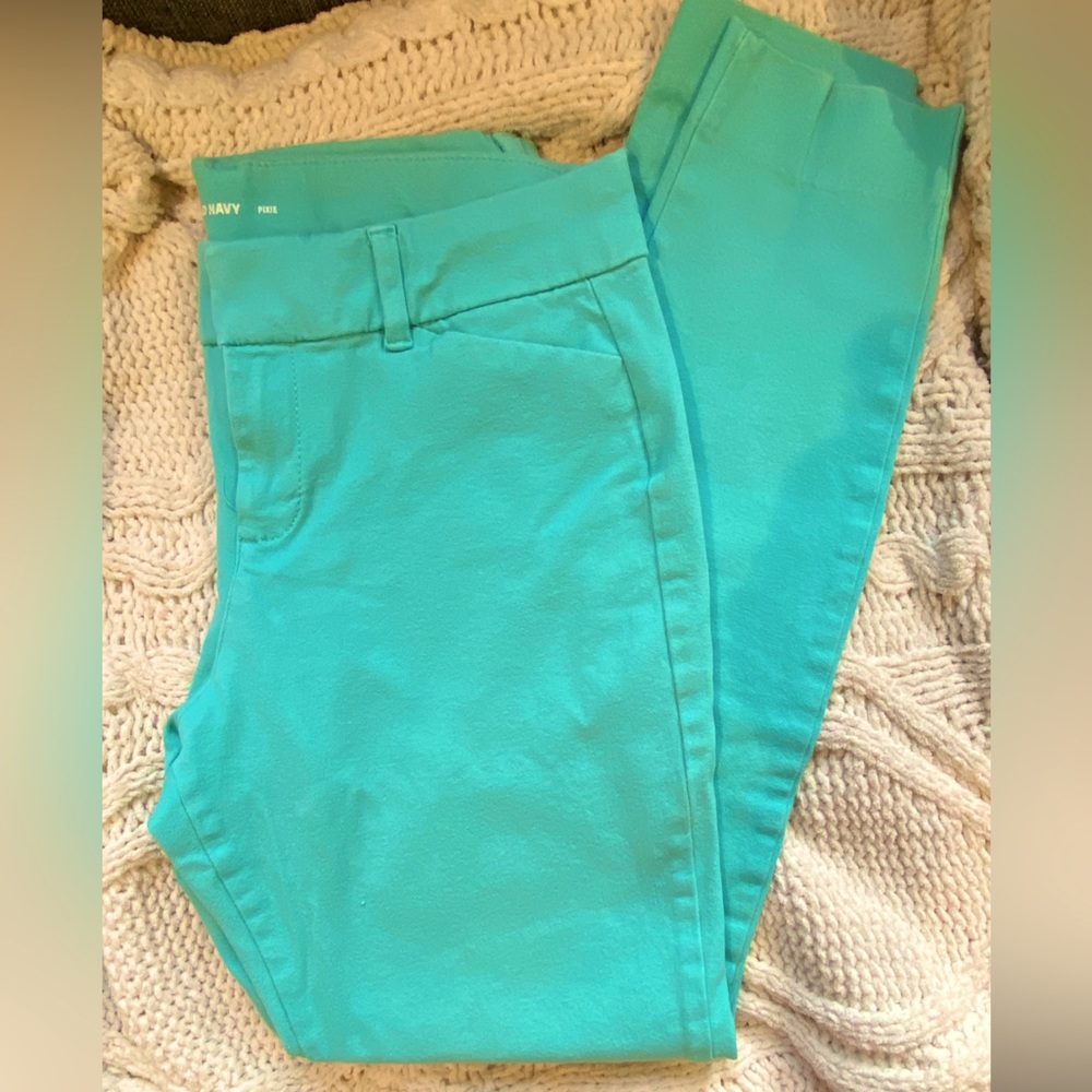Women’s dress slacks. Size 2 Petite. Teal.